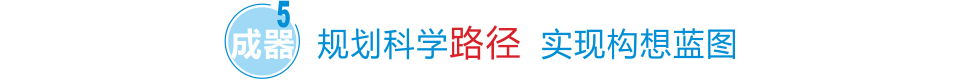 规划科学路径 实现构思蓝图